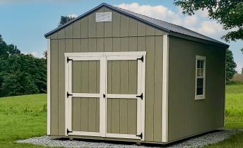 tan with white trim